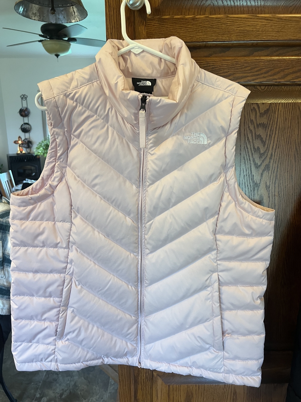 The North Face Women's Pale Pink Packable Quilted Vest